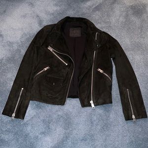 AllSaints suede jacket